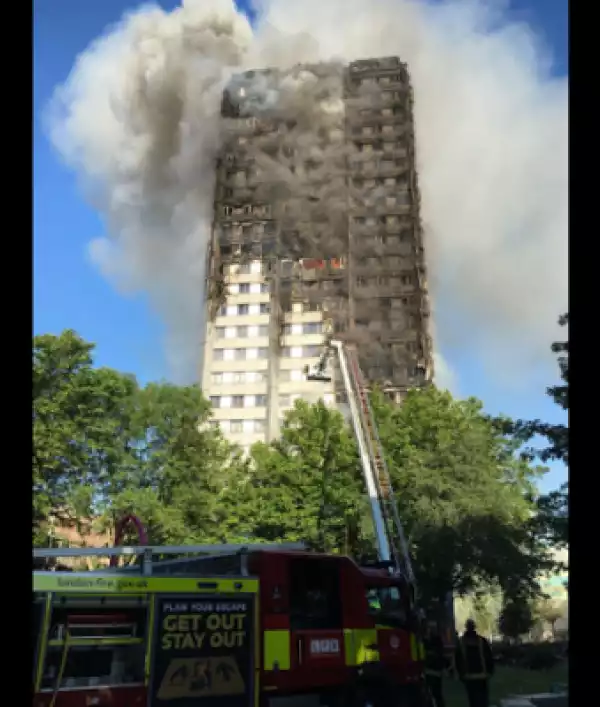 London Fire Update: 30 Patients Taken to 5 Hospitals Following the Fire at Grenfell Tower